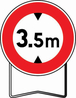 B12 850 C2 INTERDICTION SI HAUTEUR SUPERIEURE A TALIAPLAST - 524110