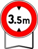 B12 850 C2 INTERDICTION SI HAUTEUR SUPERIEURE A TALIAPLAST - 524110