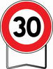 B14 850 C2 LIMITATION DE VITESSE 30KM/H TALIAPLAST - 524112