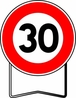 B14 850 C2 LIMITATION DE VITESSE 30KM/H TALIAPLAST - 524112