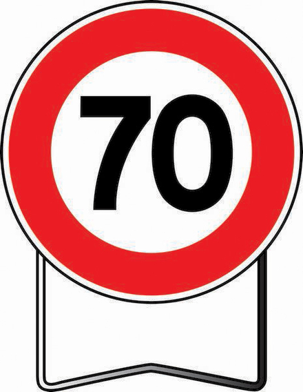 B14 850 C2 LIMITATION DE VITESSE 70KM/H TALIAPLAST - 524114