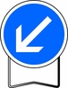 B21a2 850 C2 PASSAGE OBLIGATOIRE A GAUCHE TALIAPLAST - 524117