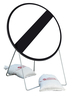 Panneau de fin d'interdiction B31 650 mm classe T1 + PIED - TALIAPLAST - 524420