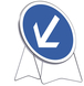 B21a2 650 C2 PASSAGE OBLIGATOIRE A GAUCHE TALIAPLAST - 524517