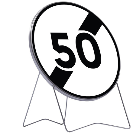 B33 650 C2 FIN DE LIMITATION DE VITESSE A 50KM/H TALIAPLAST - 524522