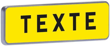 KM9 C2 900 JAUNE TEXTE A SPECIFIER TALIAPLAST - 525100