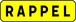 KM9 C2 900 JAUNE RAPPEL TALIAPLAST - 525103