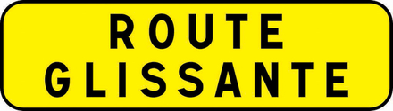 KM9 C2 900 JAUNE ROUTE GLISSANTE TALIAPLAST - 525106