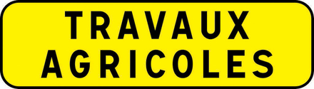 KM9 C2 900 JAUNE TRAVAUX AGRICOLES TALIAPLAST - 525108