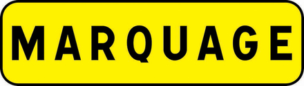 KM9 C2 900 JAUNE MARQUAGE TALIAPLAST - 525119