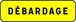 KM9 C2 900 JAUNE DEBARDAGE TALIAPLAST - 525124