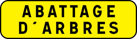 KM9 C2 900 JAUNE ABATTAGE D'ARBRES TALIAPLAST - 525125