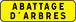 KM9 C2 900 JAUNE ABATTAGE D'ARBRES TALIAPLAST - 525125
