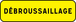 KM9 C2 900 JAUNE DEBROUSAILLAGE TALIAPLAST - 525127