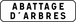 M9 C2 700 BLANC ABATTAGE D'ARBRES TALIAPLAST - 525465