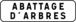M9 C2 700 BLANC ABATTAGE D'ARBRES TALIAPLAST - 525465
