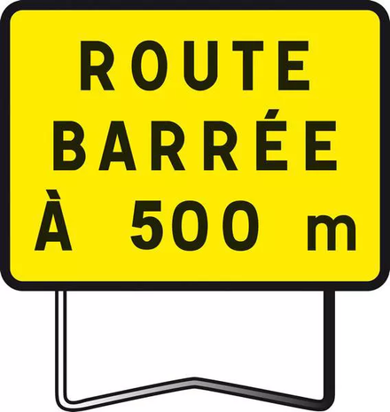 KC1 T1 ROUTE BARREE A 500M TALIAPLAST - 525605