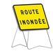 Panneau temporaire KC1 800x600 c1 route inondee - TALIAPLAST - 525624