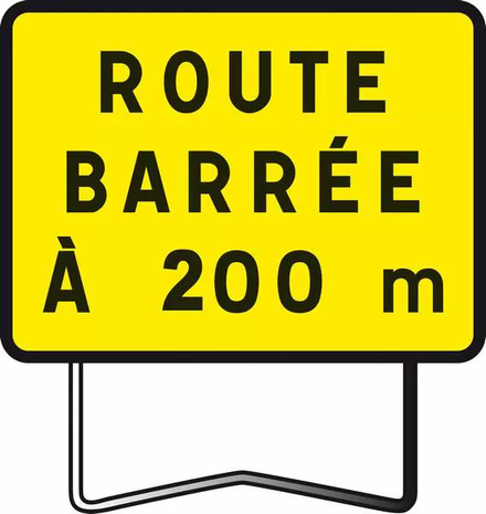 KC1 C2 ROUTE BARREE A 200M TALIAPLAST - 525702