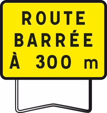 KC1 C2 ROUTE BARREE A 300M TALIAPLAST - 525703