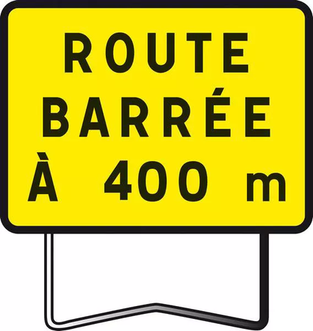 KC1 C2 ROUTE BARREE A 400M TALIAPLAST - 525704