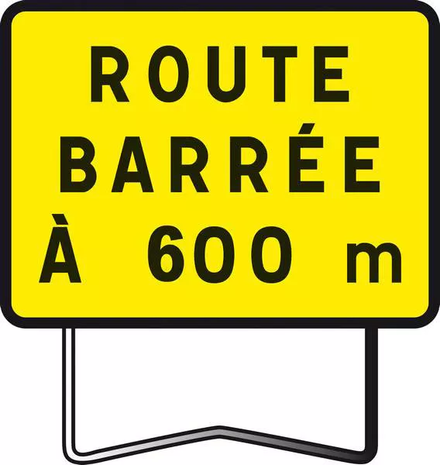 KC1 C2 ROUTE BARREE A 600M TALIAPLAST - 525706