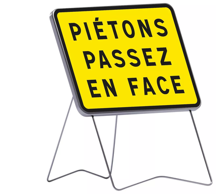 KC1 C2 PIETONS PASSEZ EN FACE TALIAPLAST - 525718