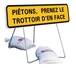 JH 1000X300 T1 PIETONS PRENEZ ... EN FACE PIED LYONNAIS TALIAPLAST - 526015