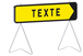 KD 1600X300 C2 TEXTE A SPECIFIER FLECHE AMOVIBLE TALIAPLAST - 526100