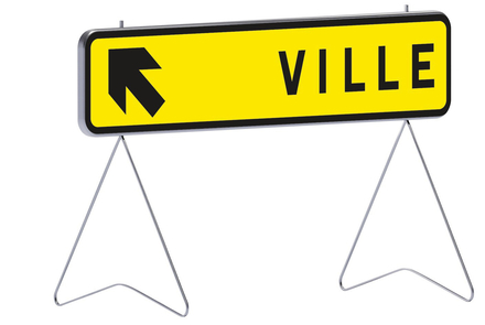 KD43c 1600X300 C2 DEVIATION VERS 'VILLE' A GAUCHE TALIAPLAST - 526126