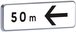 Panneau permanent M3b4 flèche à droite 700x200 c2 TALIAPLAST - 527609