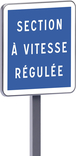Panneau permanent C51a 500x500 c2 section à vitesse régulée TALIAPLAST - 528174