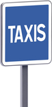 Panneau permanent C5 700x700 c2 station de taxis TALIAPLAST - 528255