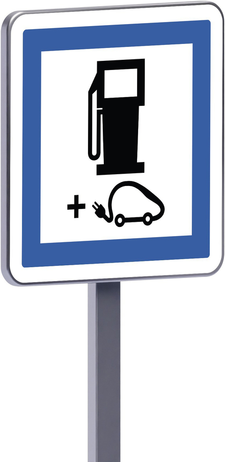 Panneau permanent Ce15g 500x500 c2 distribution de carburant et recharge électriques TALIAPLAST - 528371