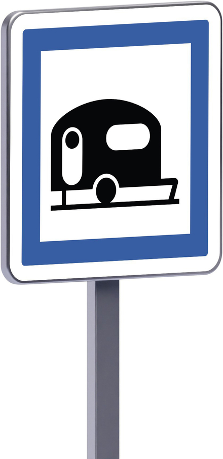 Panneau permanent Ce4b 700x700 c1 terrain de camping pour caravanes et autocaravanes TALIAPLAST - 528407