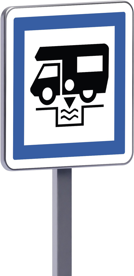Panneau permanent Ce24 700x700 c1 station de vidange pour caravanes auto caravanes et cars TALIAPLAST - 528434