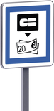 Panneau permanent Ce25 700x700 c2 distributeurs de billets de banque TALIAPLAST - 528485