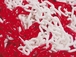 CHAINE PLASTIQUE ROUGE/BLANCHE Nø8 (SAC DE 25M) TALIAPLAST - 530102