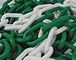 CHAINE PLASTIQUE BICOLORE VERTE ET BLANCHE Nø8 (SAC DE 25M) TALIAPLAST - 530115