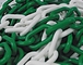 CHAINE PLASTIQUE BICOLORE VERTE ET BLANCHE Nø8 (SAC DE 25M) TALIAPLAST - 530115
