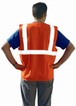 GILET ORANGE CLASSE 2 BAUDRIER TALIAPLAST - 550555