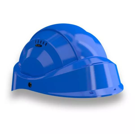 CASQUE 'ORIZON' BLEU VISIERE BLEUE TALIAPLAST - 563544