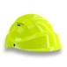 CASQUE 'ORIZON' FLUO JAUNE VISIERE FLUO JAUNE TALIAPLAST - 563577