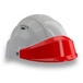 CASQUE 'ORIZON' GRIS VISIERE ROUGE TALIAPLAST - 563586