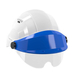 CASQUE 'ORIZON' BLANC VISIERE BLEUE AVEC LUNETTE TALIAPLAST - 563714