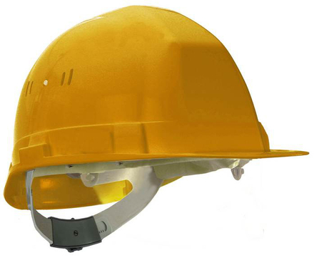 CASQUE 'OCEANIC' JAUNE RB40 MOLETTE TALIAPLAST - 564422