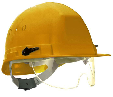 CASQUE 'VISIOCEANIC' JAUNE RB40 MOLETTE - TALIAPLAST - 564522