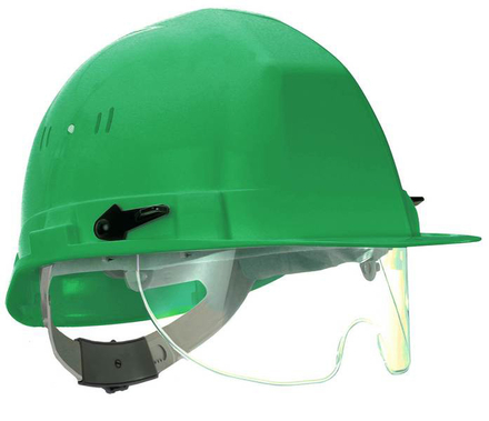 CASQUE 'VISIOCEANIC' VERT RB40 MOLETTE TALIAPLAST - 564523