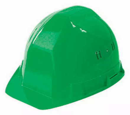 CASQUE 'OCEANIC' VERT TB40 MOLETTE TALIAPLAST - 564623