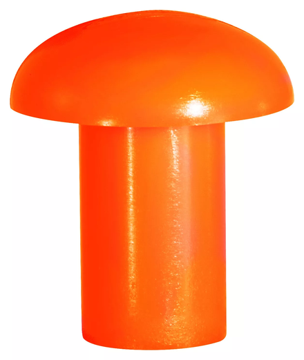 Embouts de sécurité orange fluo sac de 125 pièces TALIAPLAST - 600409
